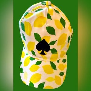 Kate Spade NEW W/tags Lemon Toss Baseball Hat